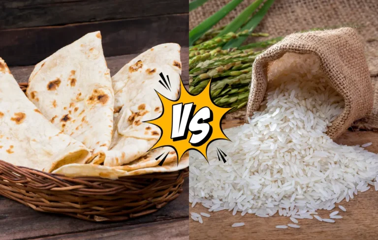 White Rice Vs Whole Wheat Roti - Which one is healthier?